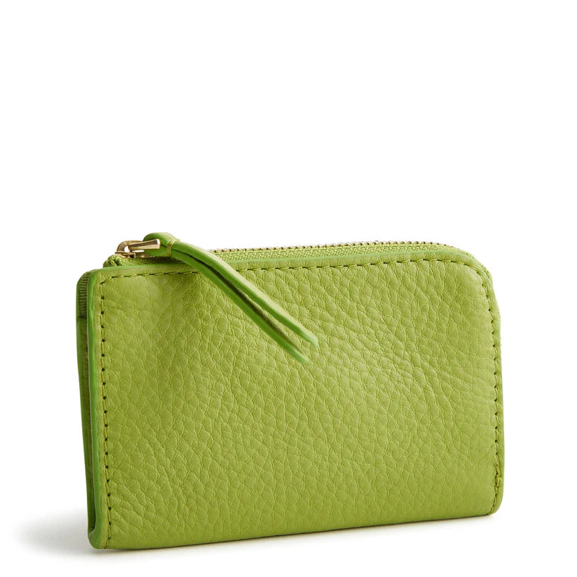 Vera Bradley Zip Card Pouch, Spinach Green